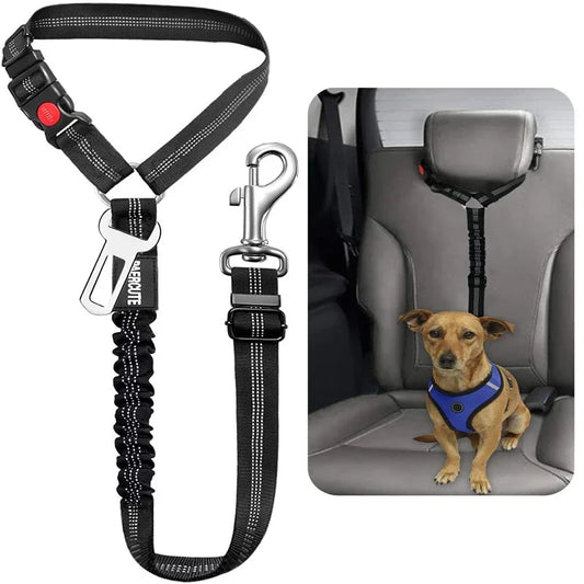 SafePaws: Two in One Dog Safety Belt & Car Harness